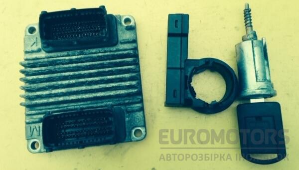 Блок управління двигуном комплект Opel Meriva 1.6 16V 2003-2010 12214830 1986 - 2
