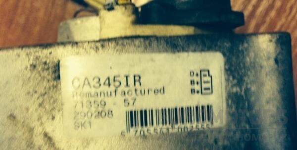 Генератор Mercedes E-class (W124) 1984-1997 CA345IR 2401 - 4