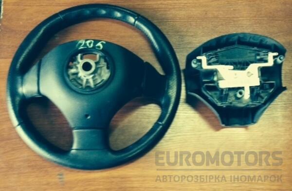 Подушка безпеки кермо Airbag Peugeot 206 1998-2012 96441166ZR 1222 - 6