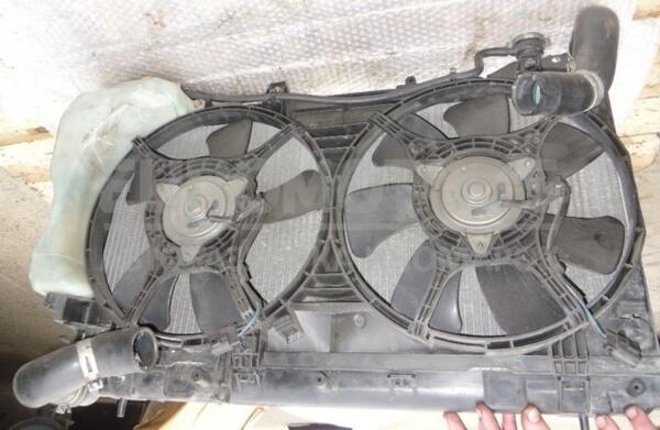 Вентилятор основного радіатора 2 секц комплект 7 лопатей / 5 лопатей з дифузором Subaru Forester 2.0 16V 2002-2007  3164  euromotors.com.ua