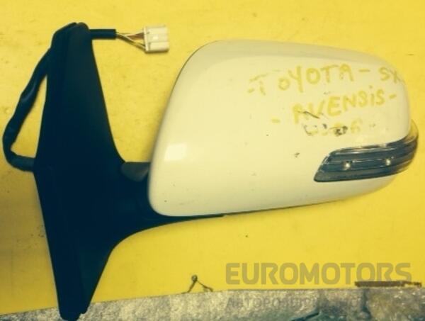 Дзеркало ліве електр 5 пинов з повторювачем Toyota Avensis (II) 2003-2008 020058 3293 - 2