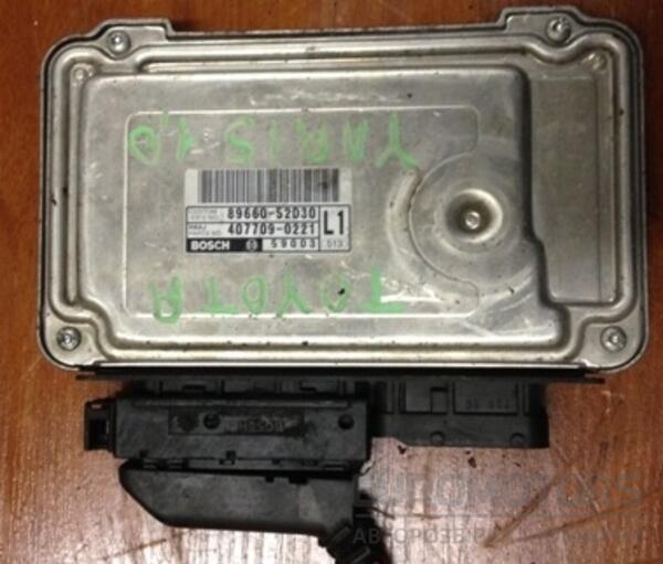 Блок управления двигателем Toyota Yaris 1.0 12V 2006-2011 0261208936 3523 - 2