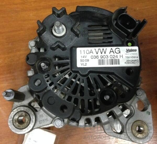 Генератор VW Polo 1.4 16V 2009-2016 036903024H 3602 - 2
