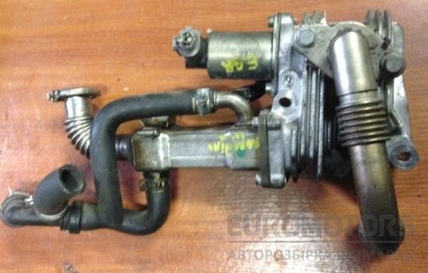 Клапан EGR с холодильником Renault Scenic 1.9dCi (II) 2003-2009 7007506 4087 - 2