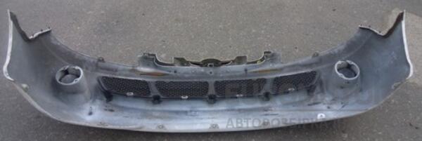 Бампер передній в зборі з гратами 00- Hyundai H1 1997-2007 865104A000 7199 - 4