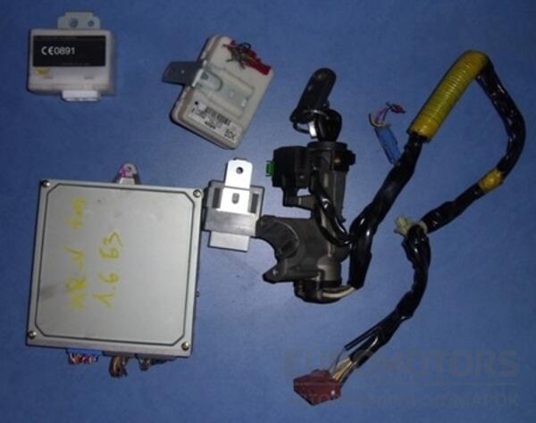Блок управління двигуном комплект Honda HR-V 1.6 16V 1999-2006 37820-PEM-G01 7641 - 2