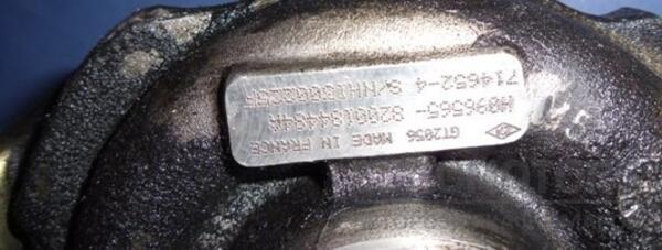 Турбіна 03- Renault Master 2.5dCi 1998-2010 H096565 7661 - 3
