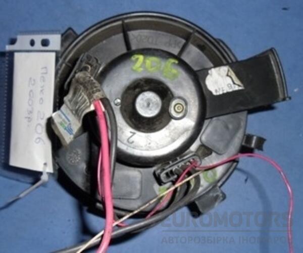 Моторчик пічки конд в зборі реостат (резистор) Peugeot 206 1998-2012 B6830 7851 - 2