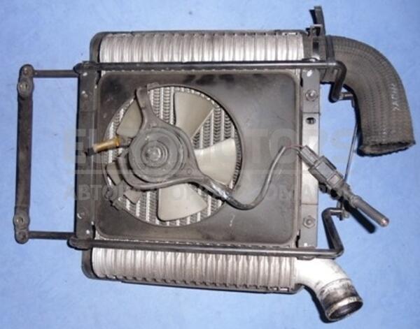 Вентилятор радиатора интеркулера комплект D150 5 лопастей 2 пина с диффузором Hyundai H1 2.5td 1997-2007 8272