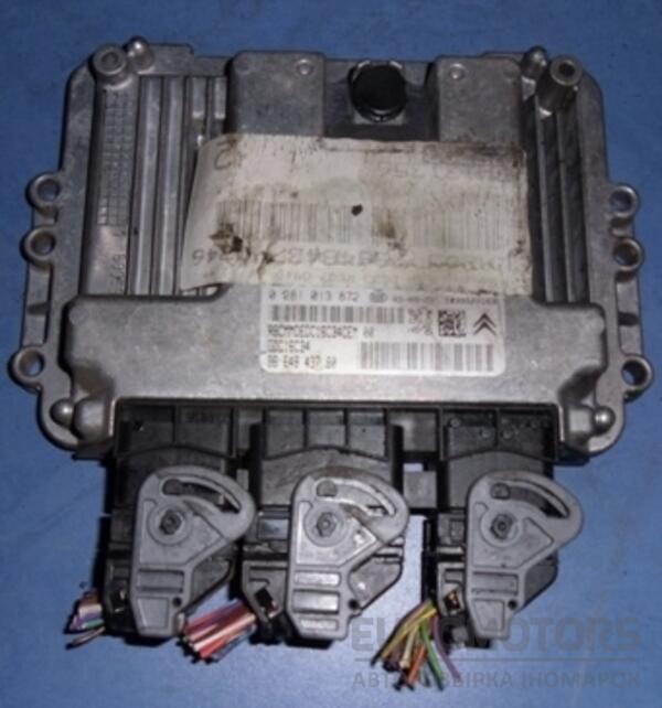 Блок управления двигателем Citroen Berlingo 1.6hdi 2008 0281013872 9260 - 2