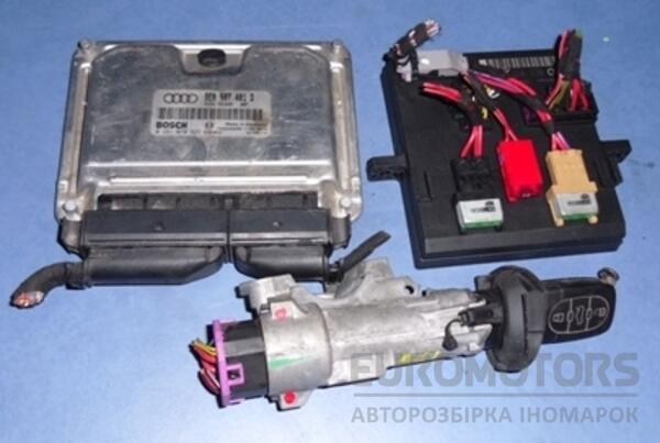 Блок управління двигуном комплект Audi A4 2.5tdi V6 24V (B6) 2000-2004 8E0907401D 9267 - 2