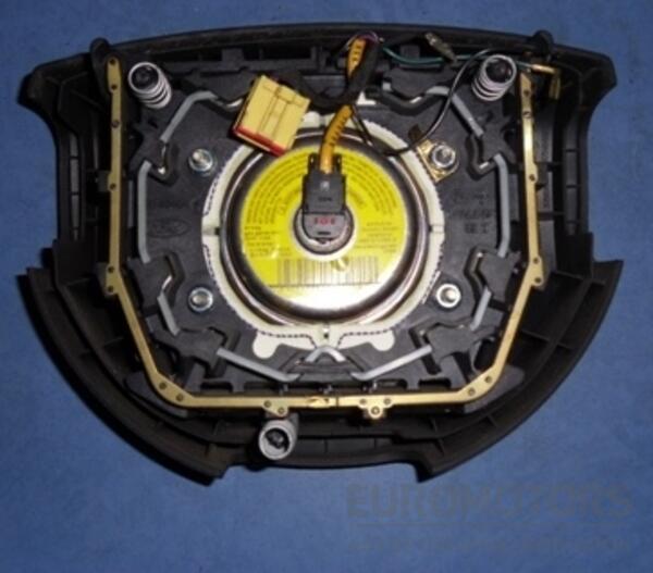 Подушка безпеки кермо Airbag рест 06- Ford Fiesta 2002-2008 6S6AA042B85ABZHGT 9314 - 2
