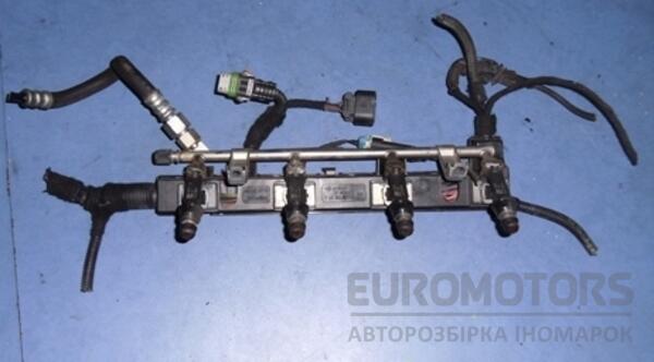 Форсунка бензин электр Opel Astra 1.4 16V, 1.6 16V (G) 1998-2005 25313846 10591-01 - 2