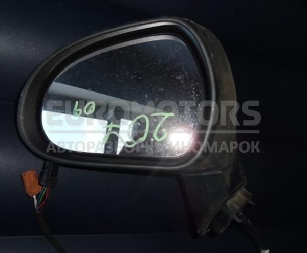 Зеркало левое электр 2 фишки 5+2пина Peugeot 207 2006-2013 96806498xt 12271  euromotors.com.ua