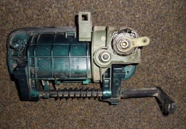 Ручка двери наружная задняя ляда Citroen Berlingo 1996-2008 9621858877 12286 - 2