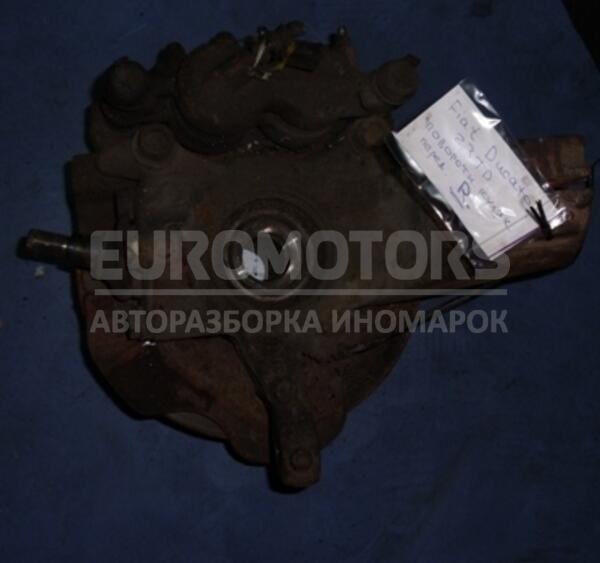 Поворотний кулак правий з ABS R16 (рул.палец D19) в зборі ступиця Citroen Jumper 2002-2006 12977 euromotors.com.ua