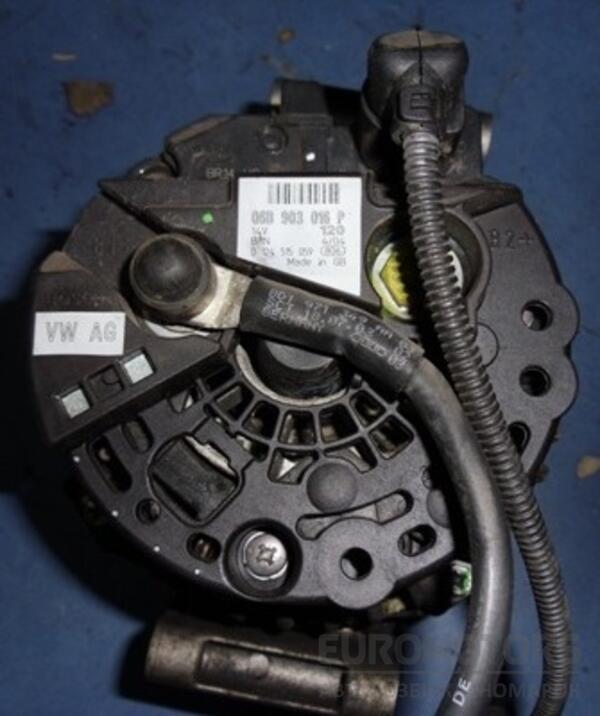 Генератор Audi A4 1.6 8V (B6) 2000-2004 0124515059 13984 - 2