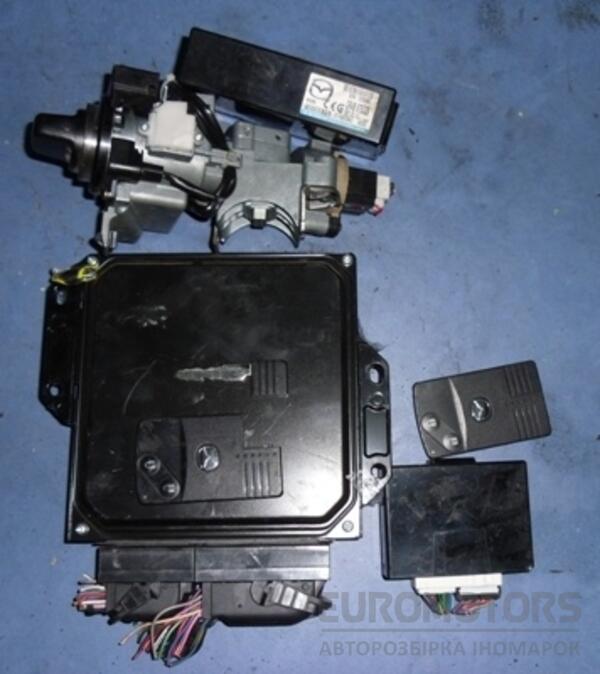 Блок управління двигуном комплект Mazda 6 2.0di 2002-2007 2758006590 14165 - 2