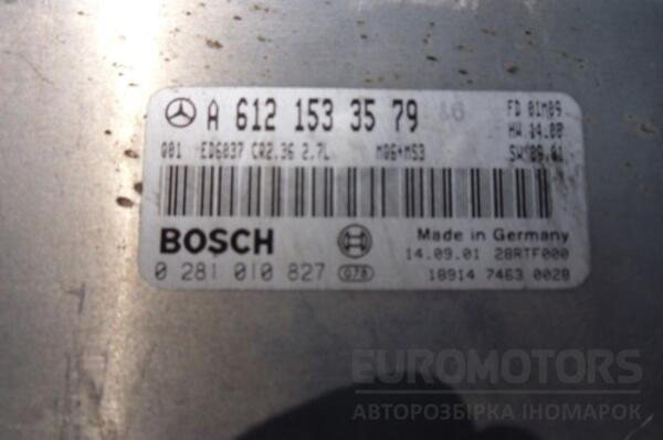 Блок управления двигателем комплект Mercedes Sprinter 2.7cdi (901/905) 1995-2006 0281010827 15523 - 2