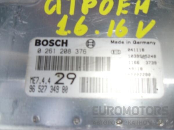 Блок керування двигуном Citroen C2 1.6 16V VTS 2003-2008 0261208376 16354 - 2