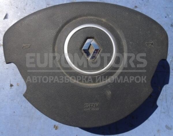 Подушка безопасности руль Airbag Renault Clio (III) 2005-2012 8200677496 16703 - 1