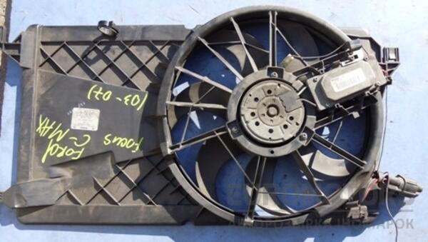 Вентилятор радіатора комплект 7 лопатей 3 Піна з дифузором Ford C-Max 2003-2010 1137328148 16782 - 2