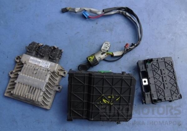 Блок управления двигателем комплект Citroen Berlingo 2.0hdi 1996-2008 SID 801A 17141 - 2