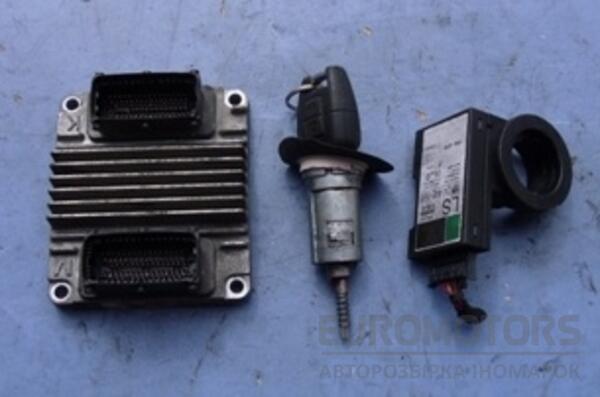 Блок управління двигуном комплект Opel Astra 1.6cng 16V (G) 1998-2005 24463784 17223 - 2