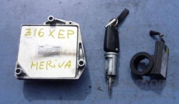 Блок управління двигуном комплект Opel Meriva 1.6 16V 2003-2010 12249823 6184 - 3