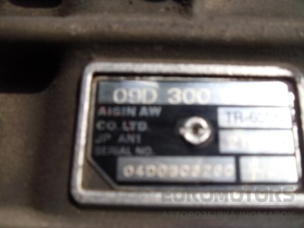 АКПП (автоматична коробка перемикання передач) VW Touareg 2.5tdi 2002-2010 09D300037K 18257 - 6