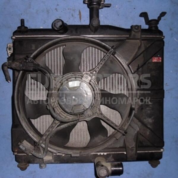 Вентилятор радіатора 7 лопатей комплект з дифузором 3піна Hyundai Getz 1.6 16V 2002-2010  18589  euromotors.com.ua