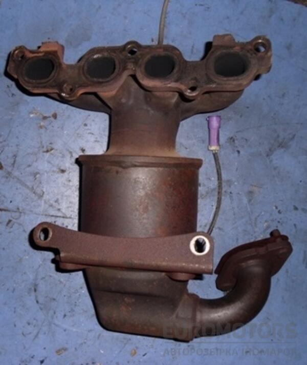 Коллектор выпускной с катализатором Ford Fusion 1.4 16V, 1.6 16V 2002-2012 4S615G232KA 20608 - 2