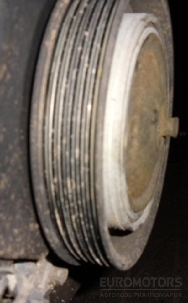 Шкив коленвала демпферный 6 ручейков Citroen C5 2.0hdi 16V 2008-2017 9681640880 21212 - 2