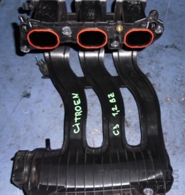 Колектор впускний пластик Citroen C3 1.2 Vti 2009-2016 9673063980 21612 - 2