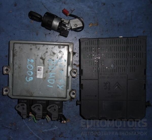 Блок управління двигуном комплект Citroen Jumpy 2.0Mjet 16V 2007-2016 5WS40615C-T 21830 - 2