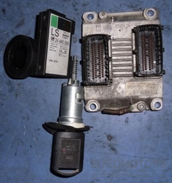 Блок управління двигуном комплект Opel Corsa 1.2 (C) 2000-2006 0261207423 8196 - 3