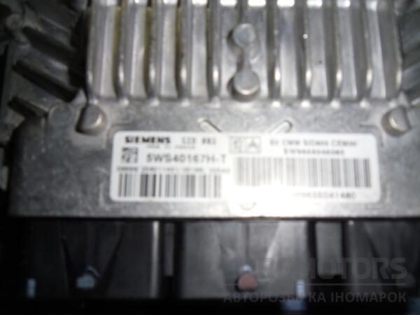 Блок управления двигателем комплект Peugeot 407 2.0hdi 2004-2010 SID 803 22750 - 2