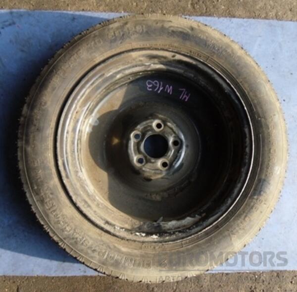 Диск запасного колеса (докатка) 155/90 R18 Mercedes M-Class (W163) 1997-2005 A1634011102 24442 - 2