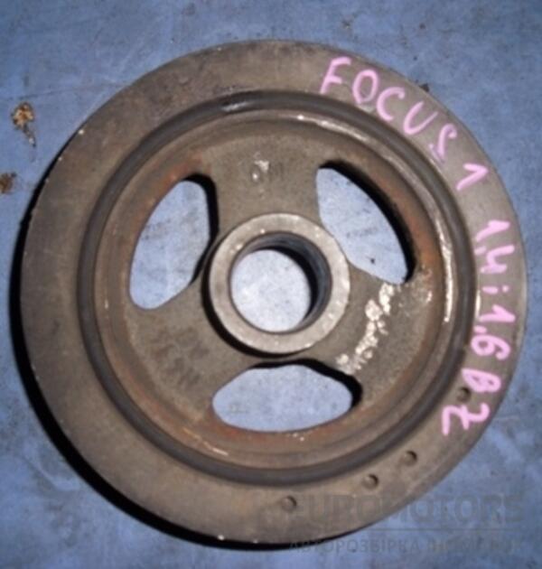 Шків коленвала демпферний 6 потічків Ford Focus 1.4, 1.6 16V (I) 1998-2004 98MM6B321BC 24480 - 2