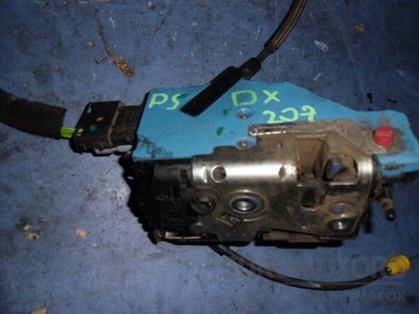 Замок двери задний правый электр 6 пинов Peugeot 207 2006-2013 24099158 24515 - 2