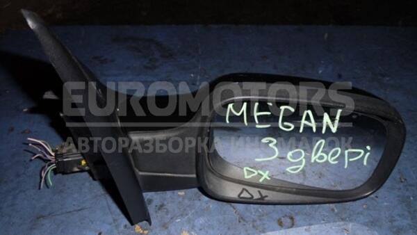Зеркало правое электр 9 пинов Renault Megane (II) 2003-2009 12353070 24910 - 1