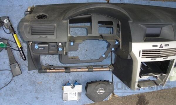 Торпедо под Airbag комплект Opel Astra (H) 2004-2010 13124852 LHD 25059 - 3