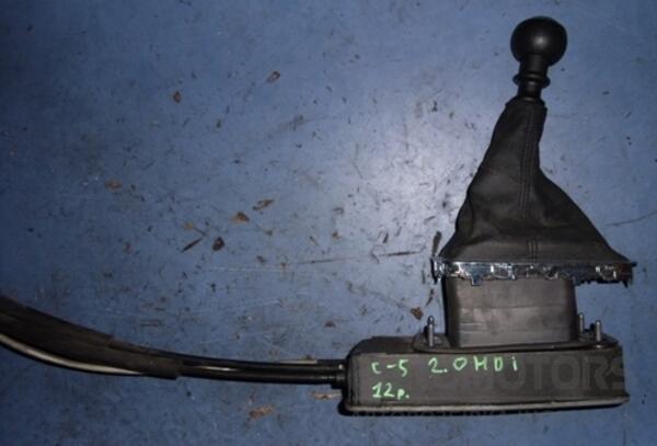 Кулиса перемикання МКПП 6 ступка з тросами Citroen C5 2.0hdi 16V 2008-2017 96877154xt 25393 - 3