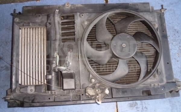 Вентилятор радіатора комплект 6 лопатей з дуффузором Peugeot 307 2001-2008 26266