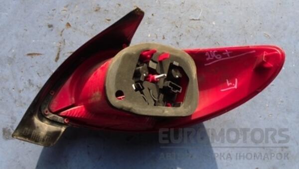 Фонарь левый 09- Peugeot 206 1998-2012 9685618280 26412 - 2