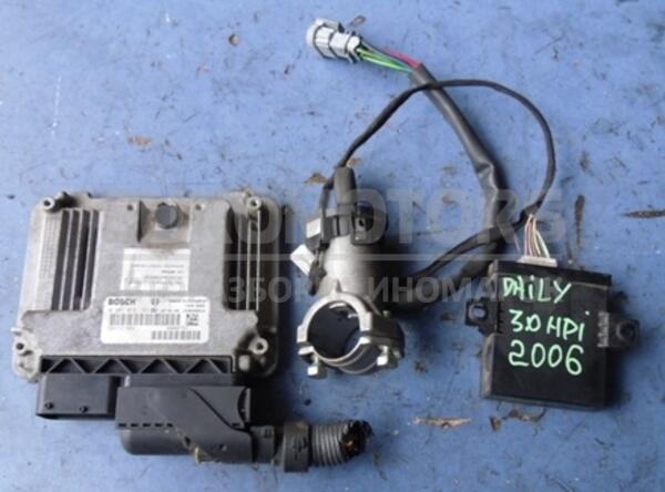 Блок управления двигателем комплект Iveco Daily 2.3hpi, 3.0hpi (E3) 1999-2006 0281012193 26729 - 1