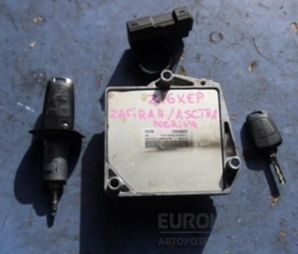 Блок управління двигуном комплект Opel Zafira 1.6 16V (B) 2005-2011 12249823 27004 - 2