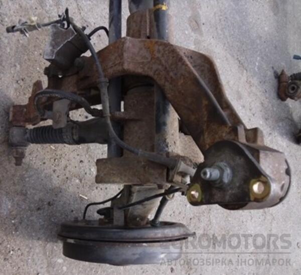 Балка задня в зборі під барабани з ABS Citroen Berlingo 1996-2008 9634828210 27422 - 3