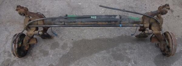 Балка задня в зборі під барабани з ABS Peugeot 206 1998-2012 27426 - 2