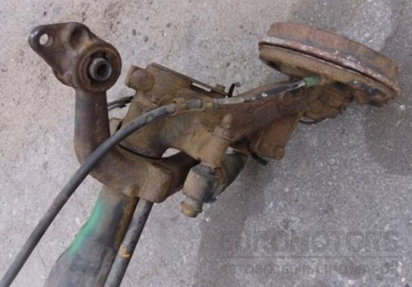 Балка задня в зборі під барабани з ABS Peugeot 206 1998-2012 27426 - 3